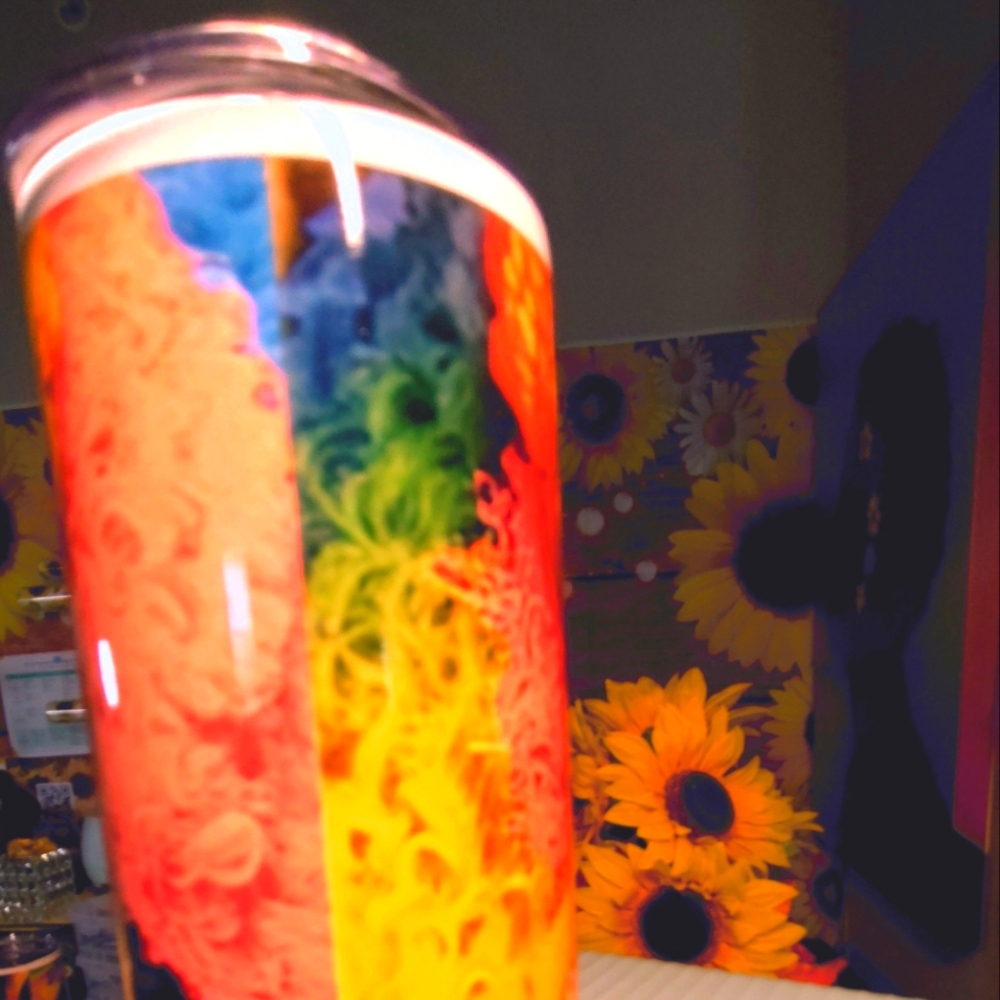 Colorful Swirl Tumbler
